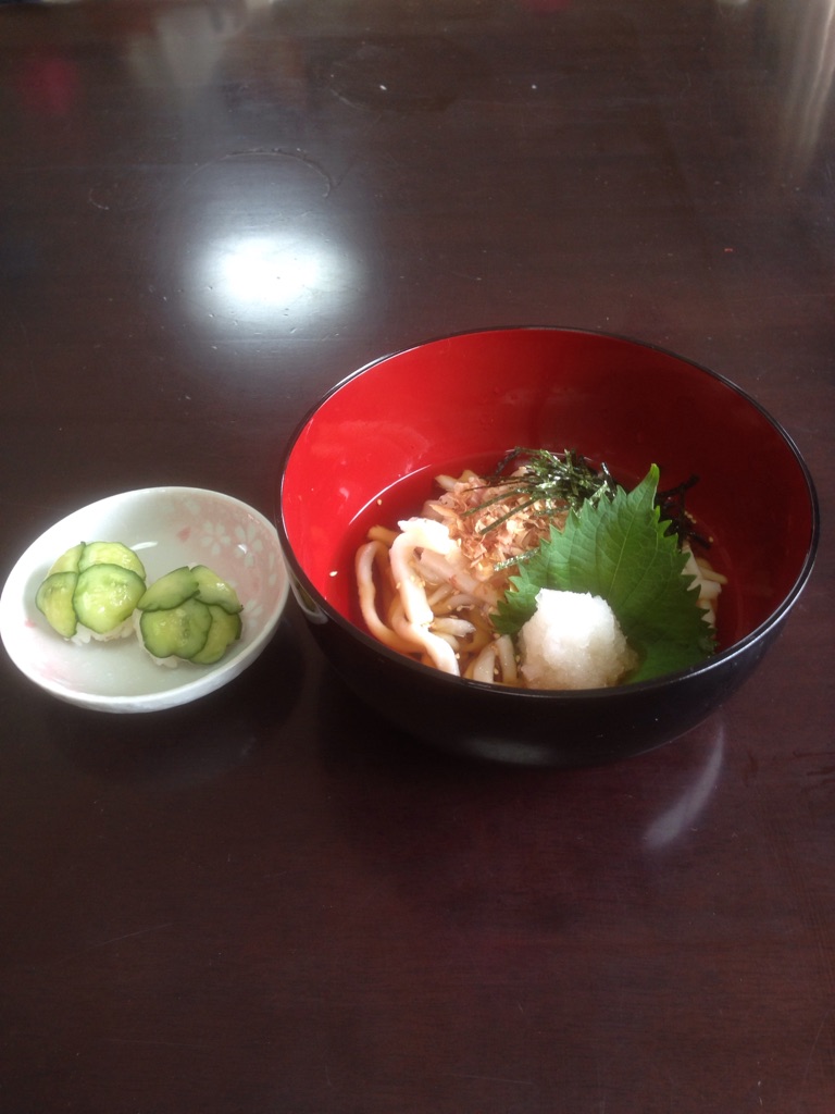 イベントの様子　手打ちうどん